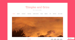 Desktop Screenshot of dimplesandgrins.com